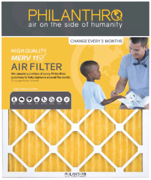 Philanthro MERV 11 1" Air FIlter
