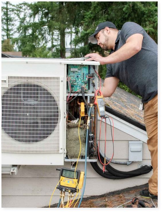 AC on the side of home in PDX, OR